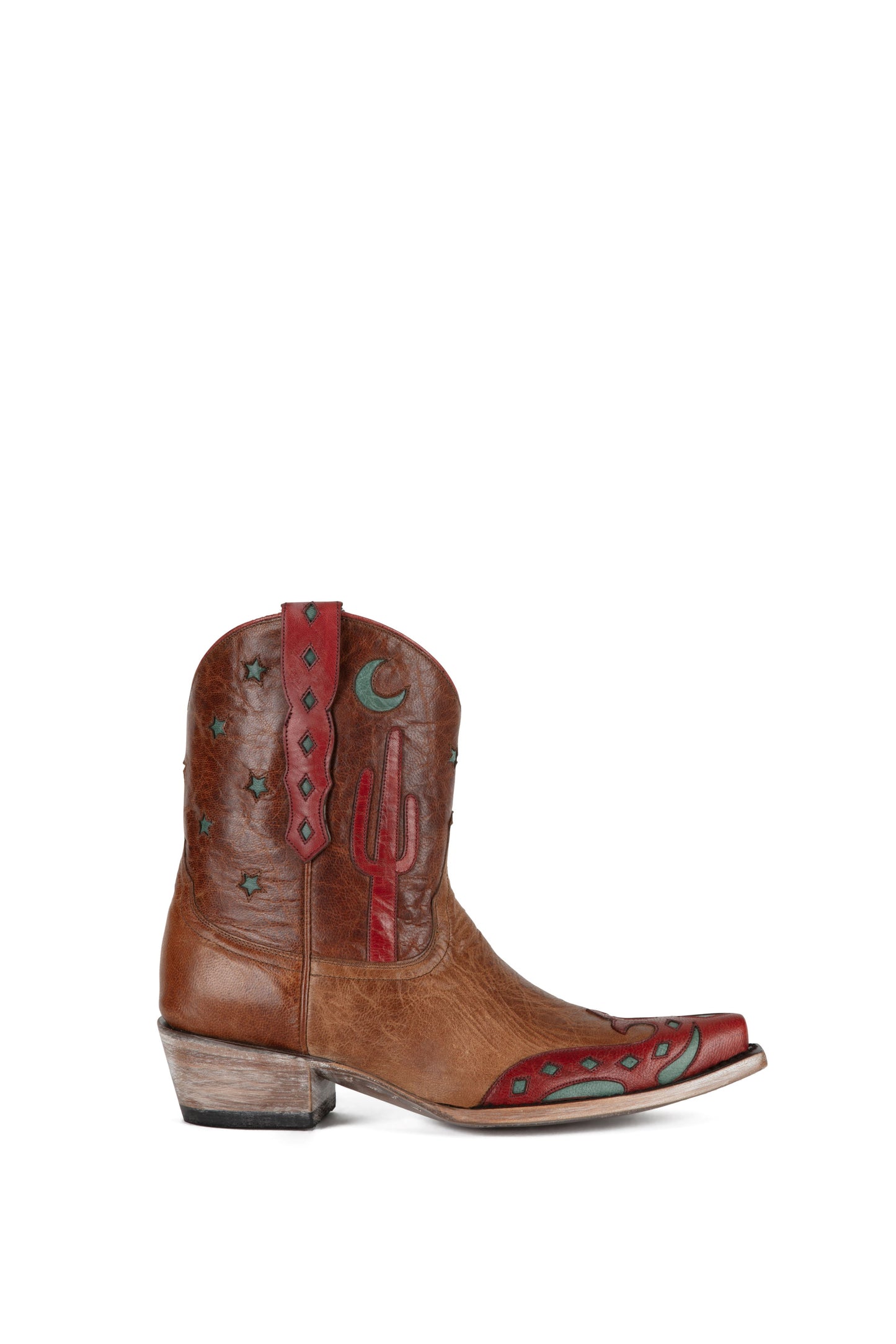 Allens Brand - Coyote Moon - Tan & Red