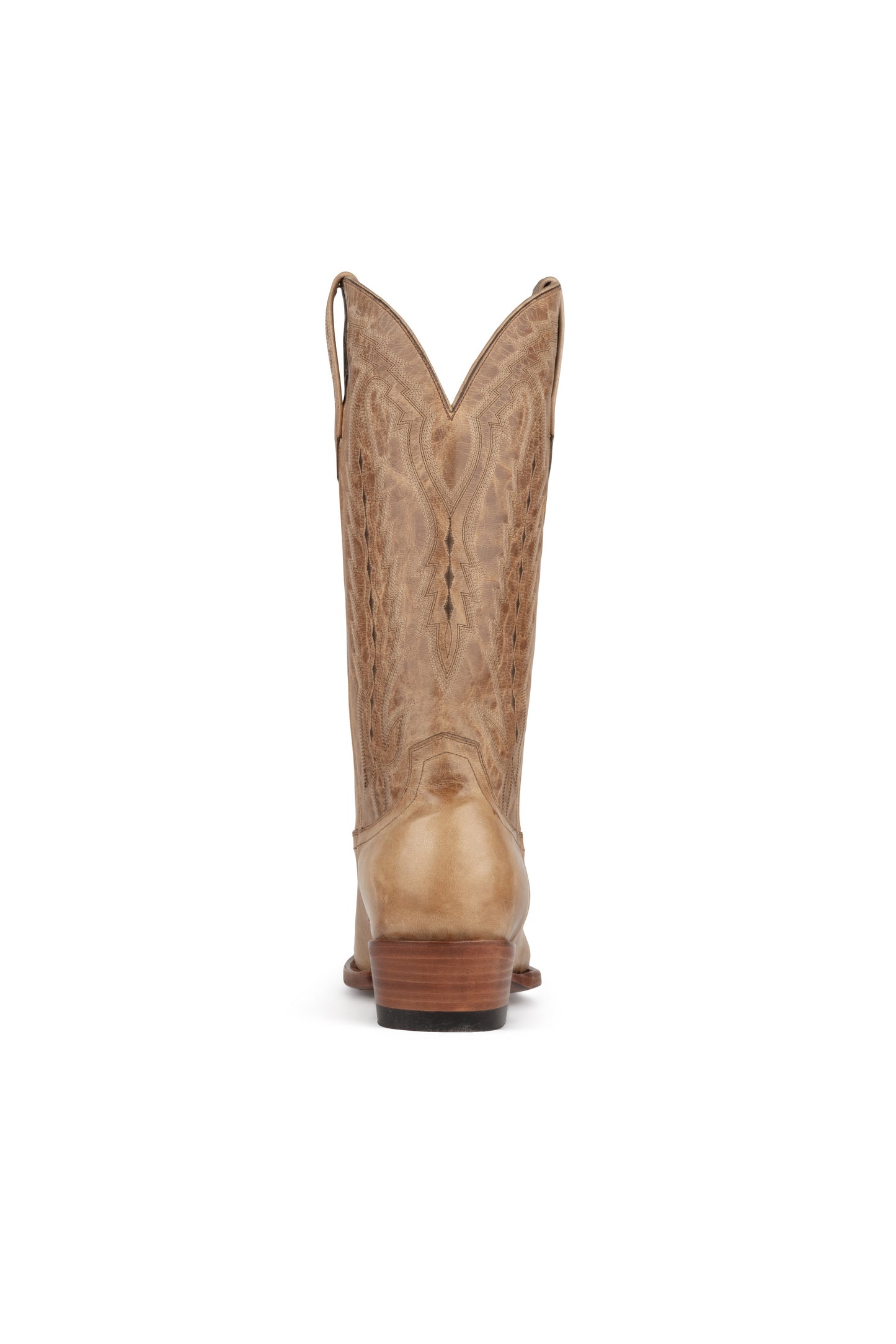 Allens Brand - Hoss Mad Dog Goat - Round Toe - Tan