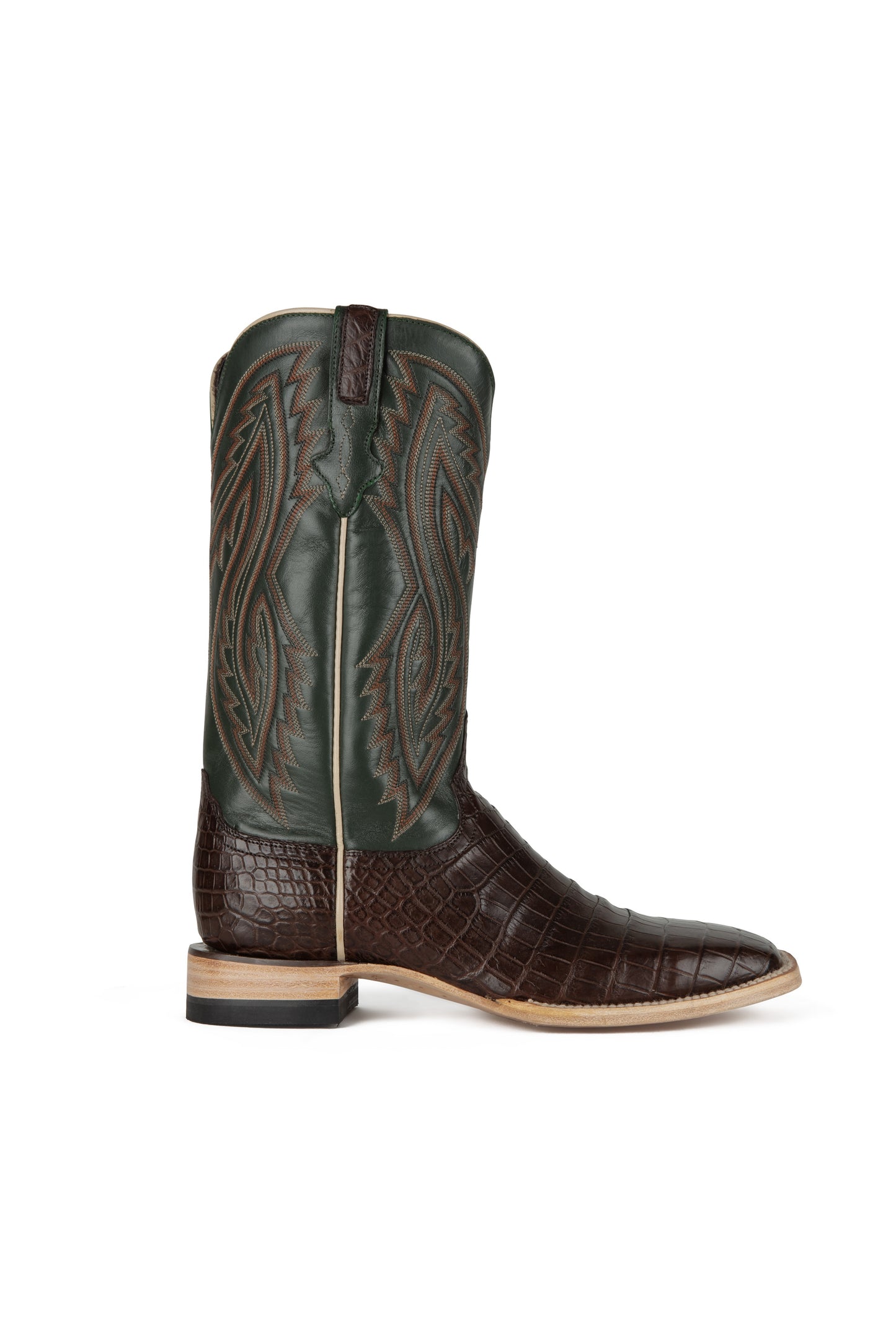 Resistol Boots - Tobacco Nile Belly