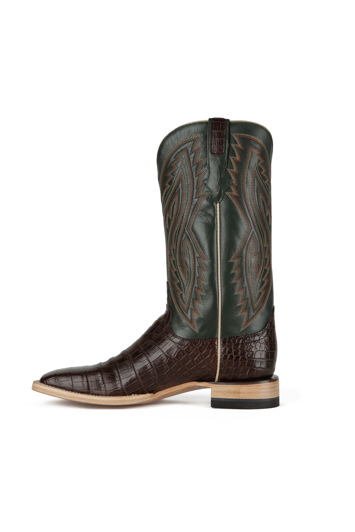 Resistol Boots - Tobacco Nile Belly