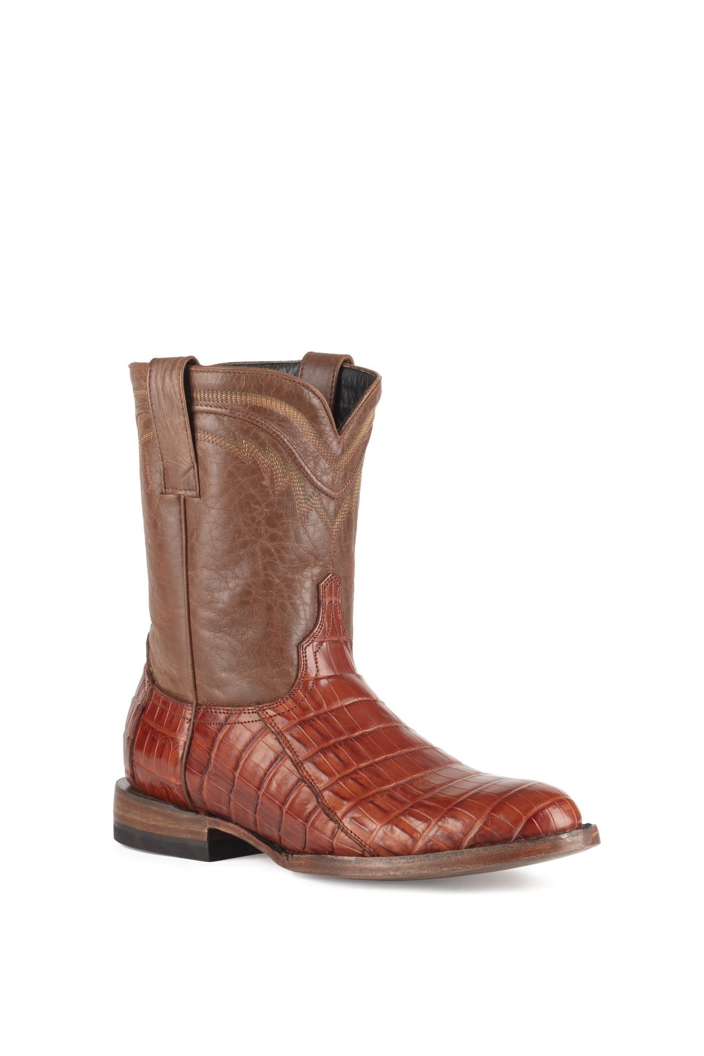 Allens Brand - Nile Belly - Roper - Cognac