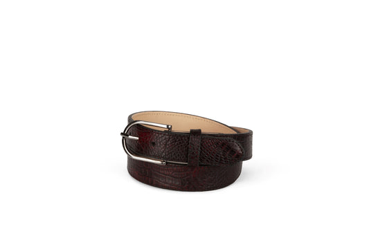 Azulado Black Cherry Nile Belt