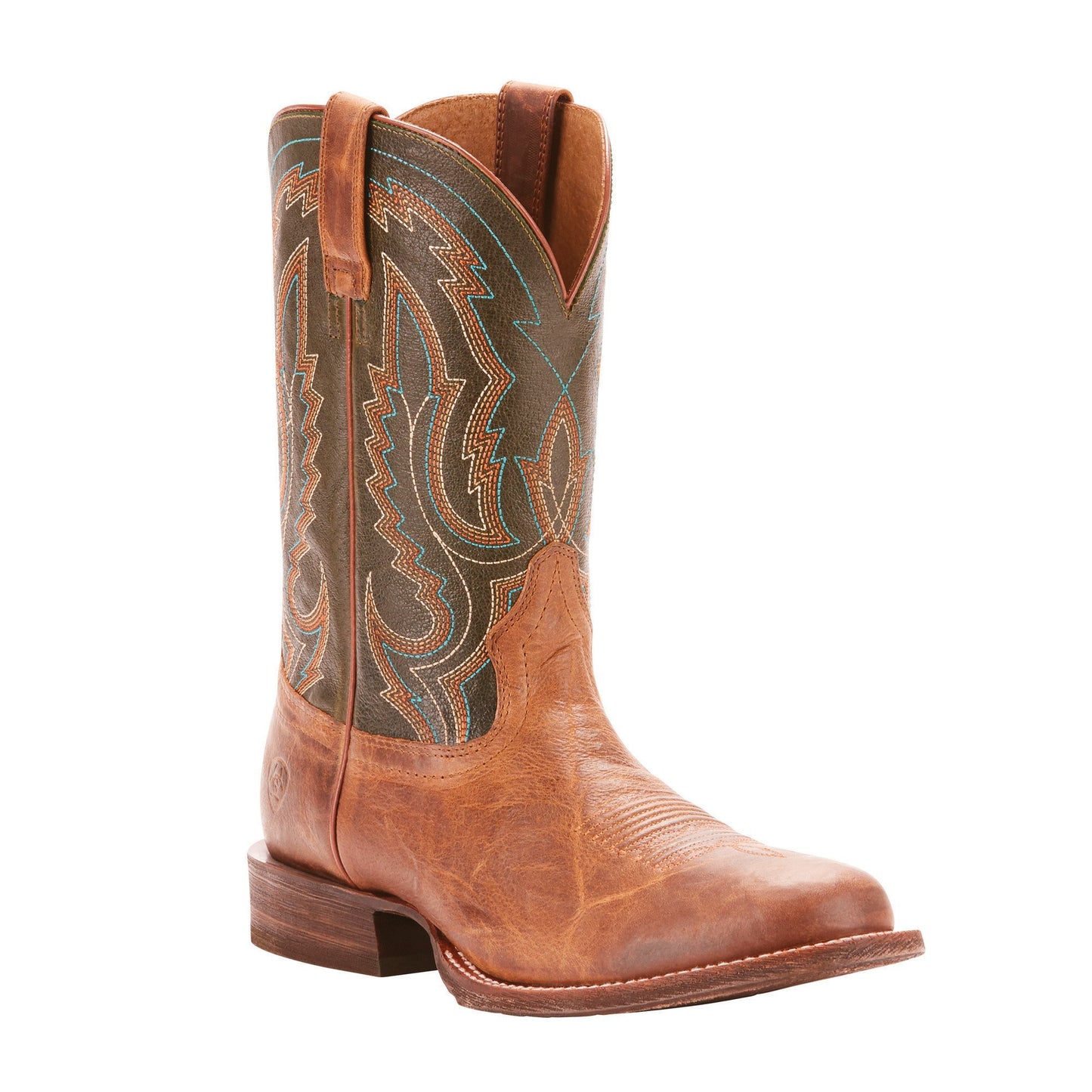 Men's Ariat Circuit Competitor Western Boot Brown #10025079