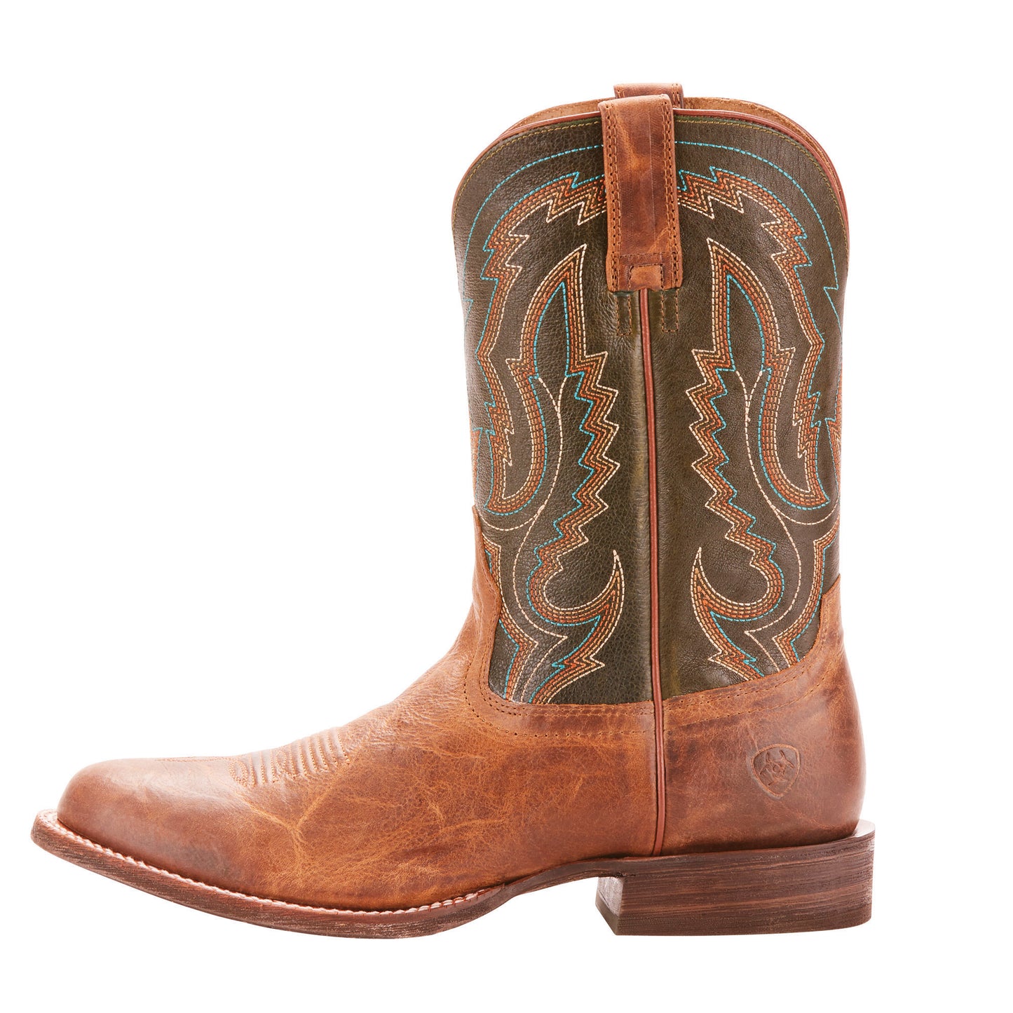 Men's Ariat Circuit Competitor Western Boot Brown #10025079