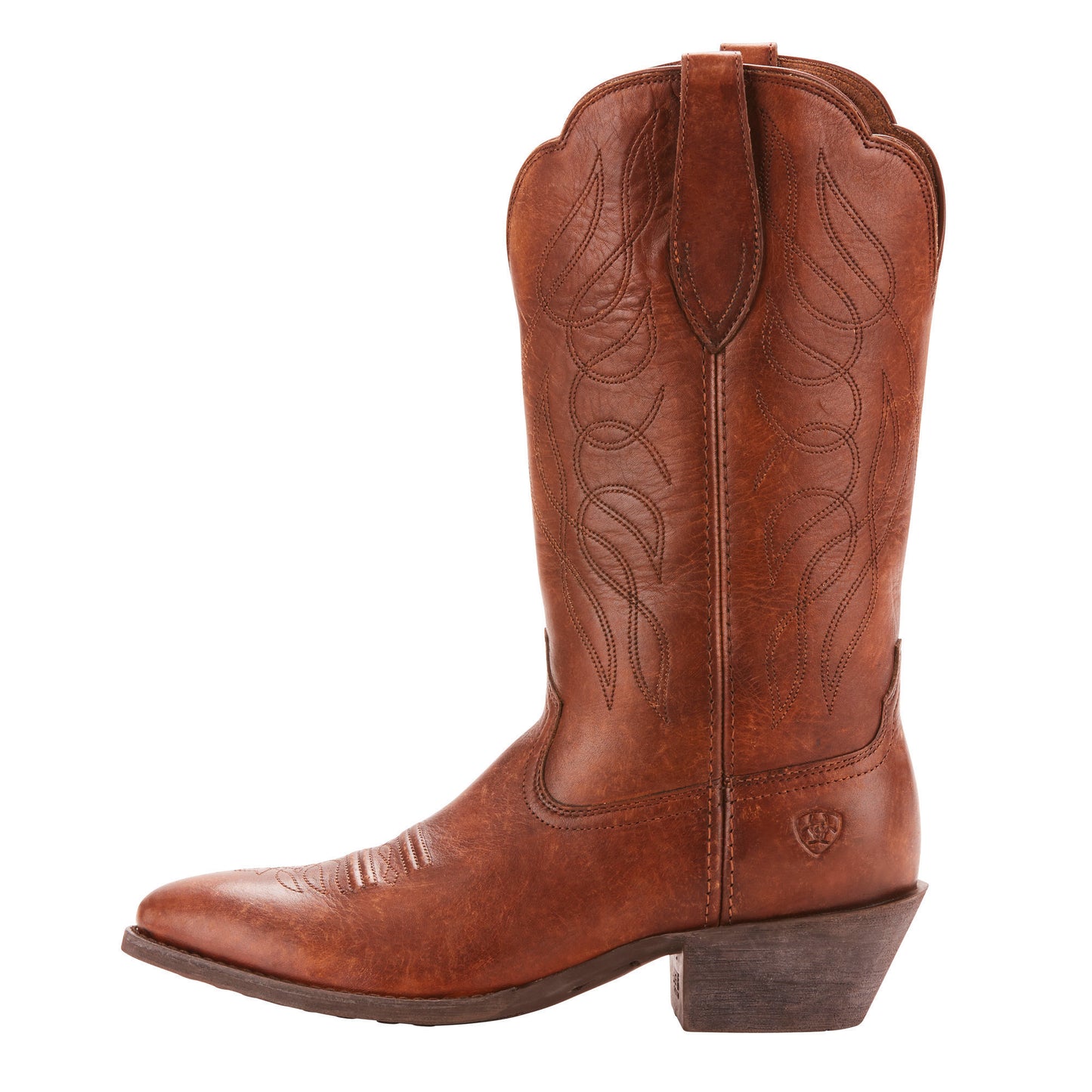 Women's Ariat Heritage R Toe Western Boot Brown #10025121