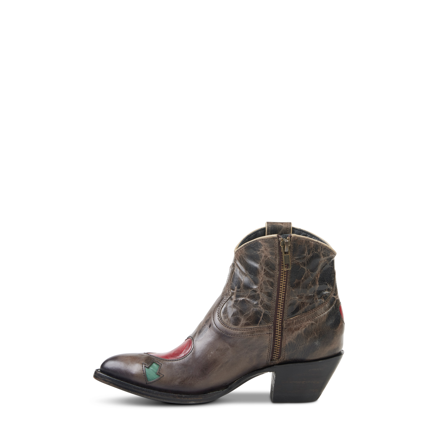 Allens Brand - Sweetheart - Almond Toe - Anthracite