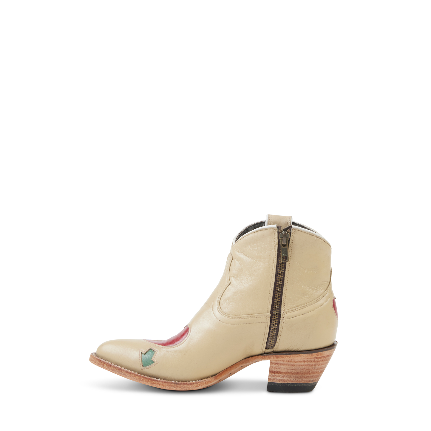 Allens Brand - Sweetheart - Almond Toe - Bone