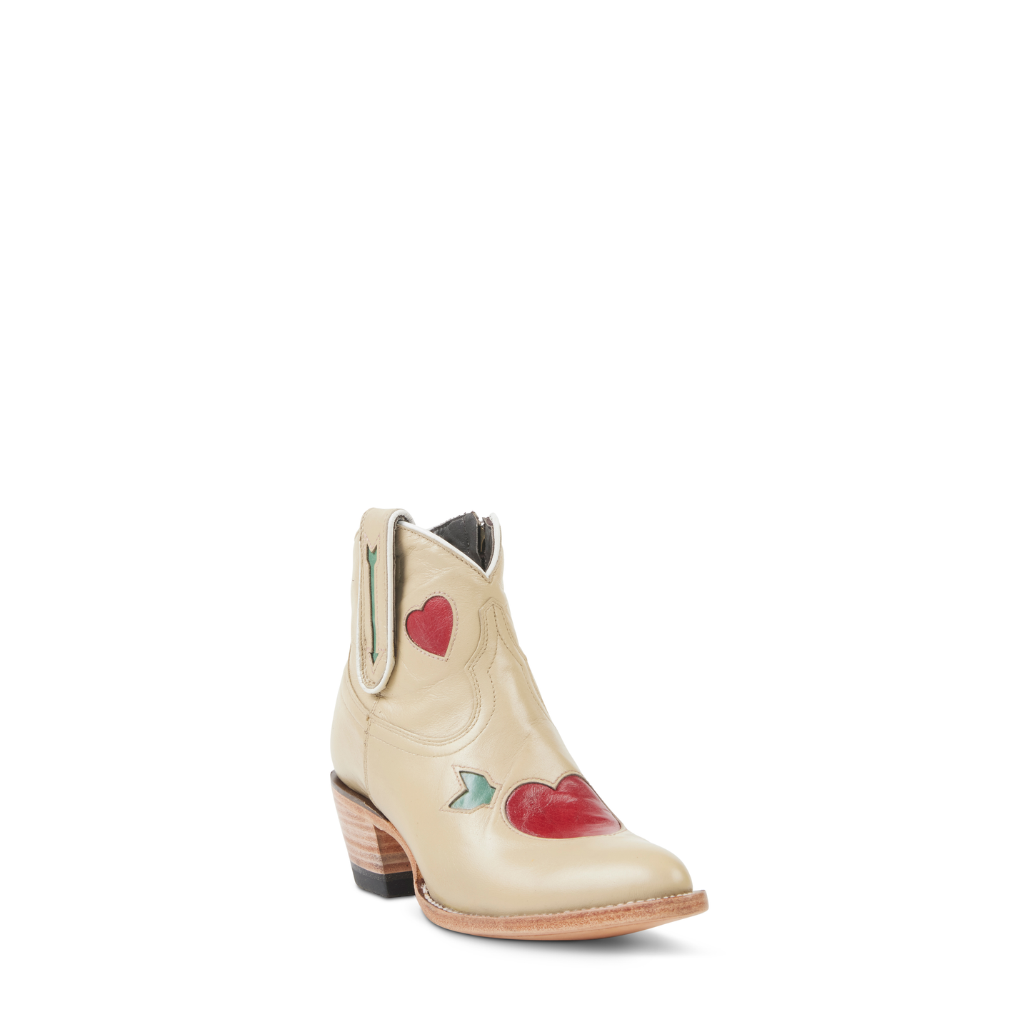 Allens Brand - Sweetheart - Almond Toe - Bone