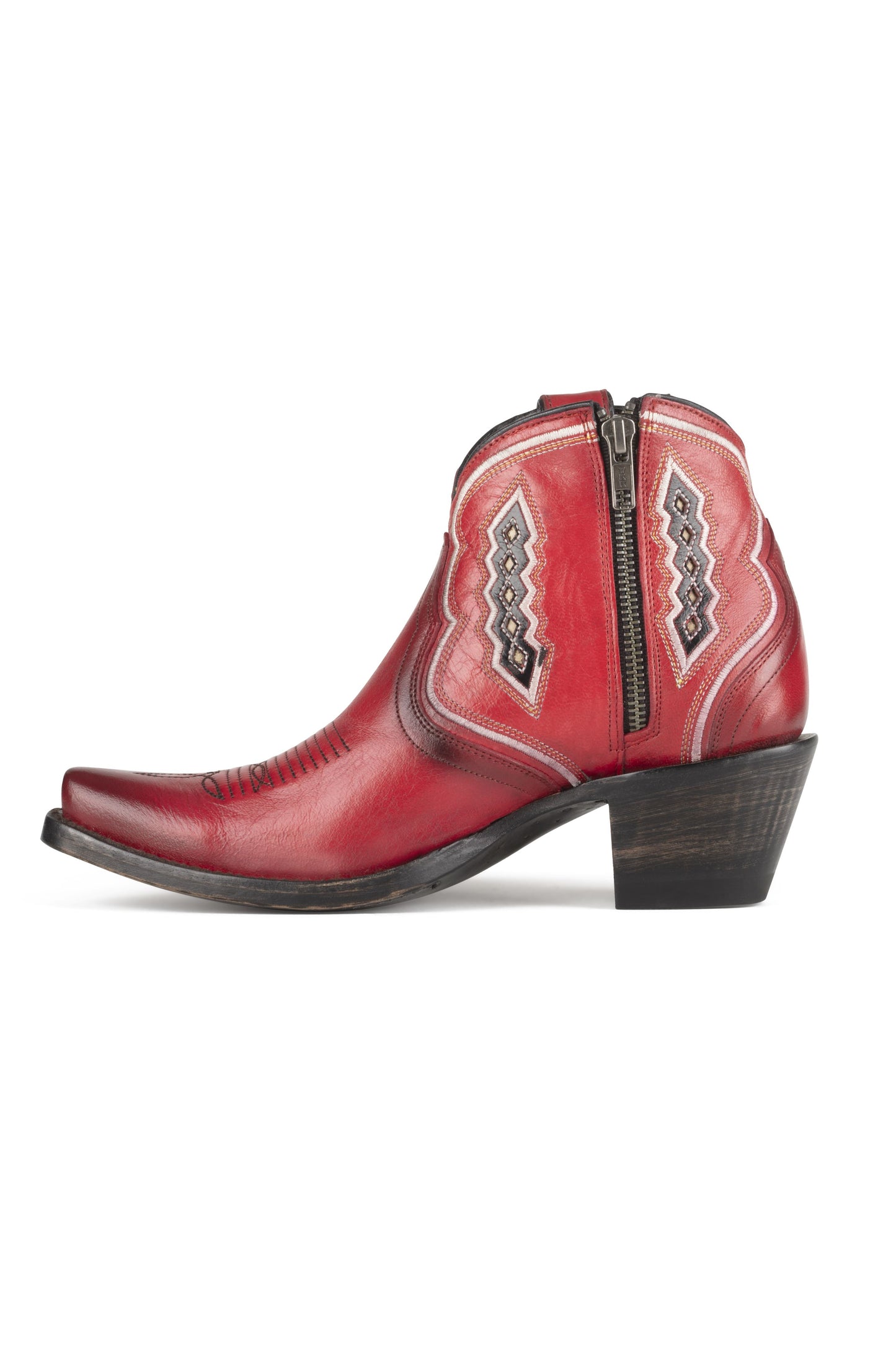 Allens Brand - Katherine - Snip Toe - Red