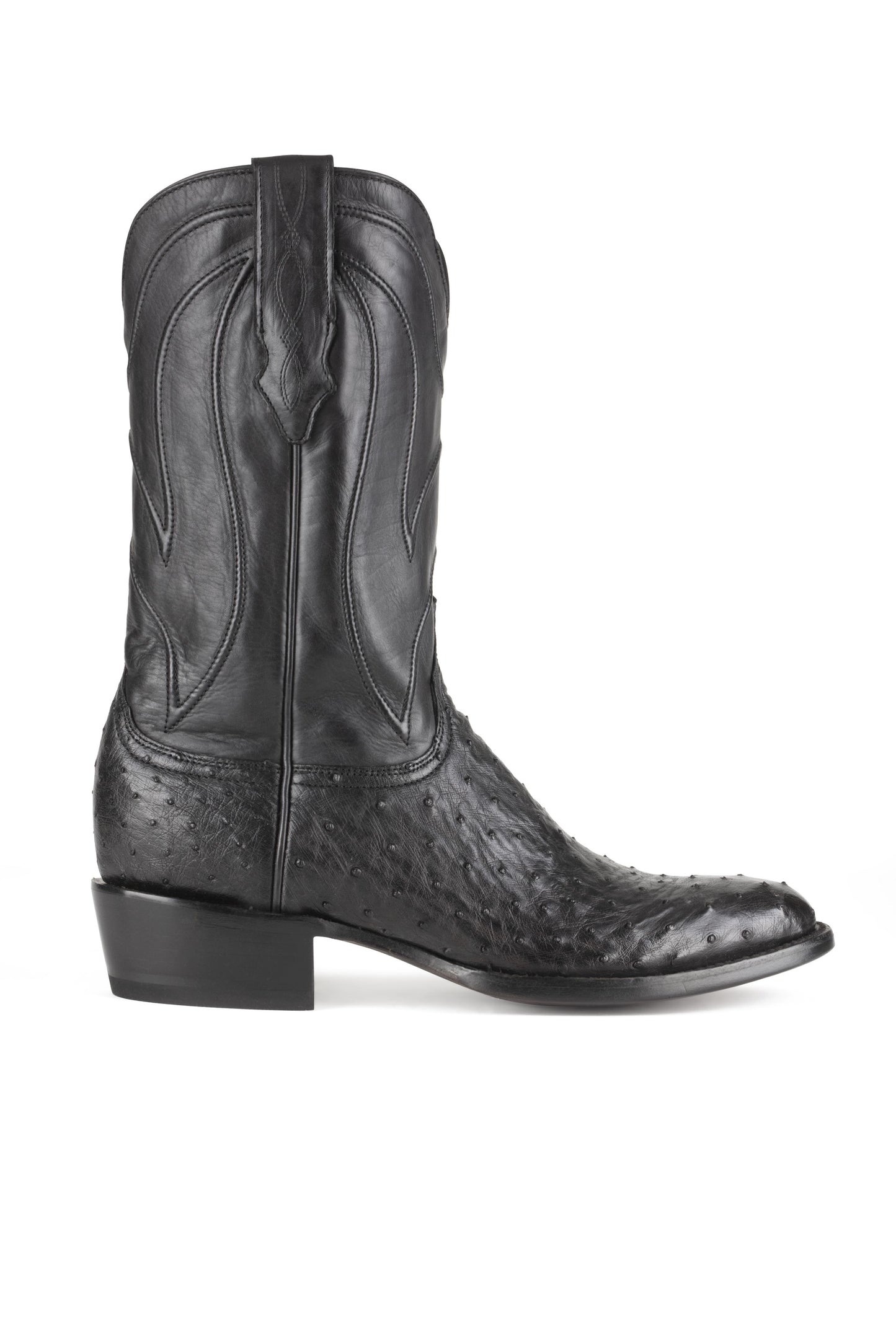 Allens Brand - Full Quill Ostrich - Black