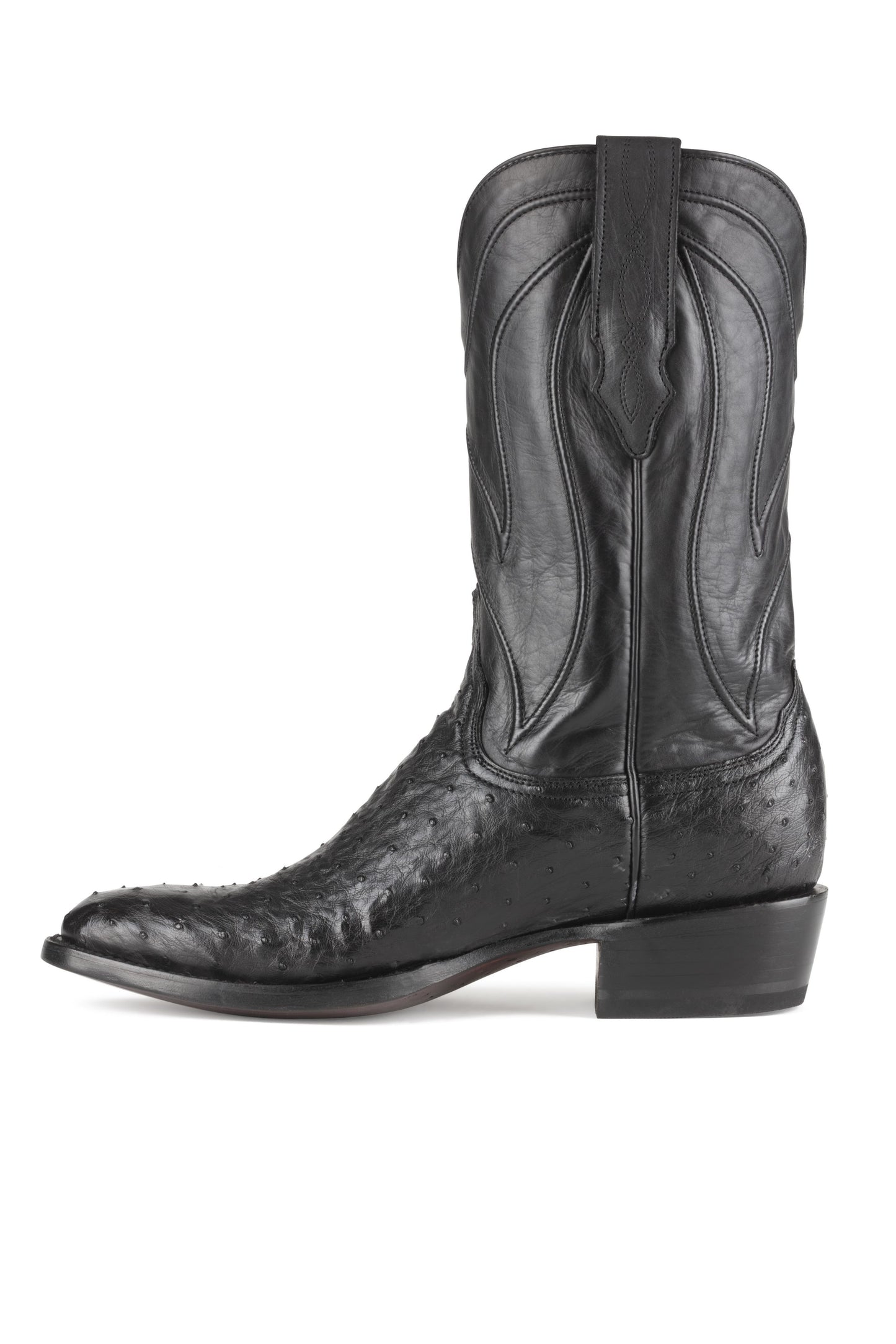 Allens Brand - Full Quill Ostrich - Black