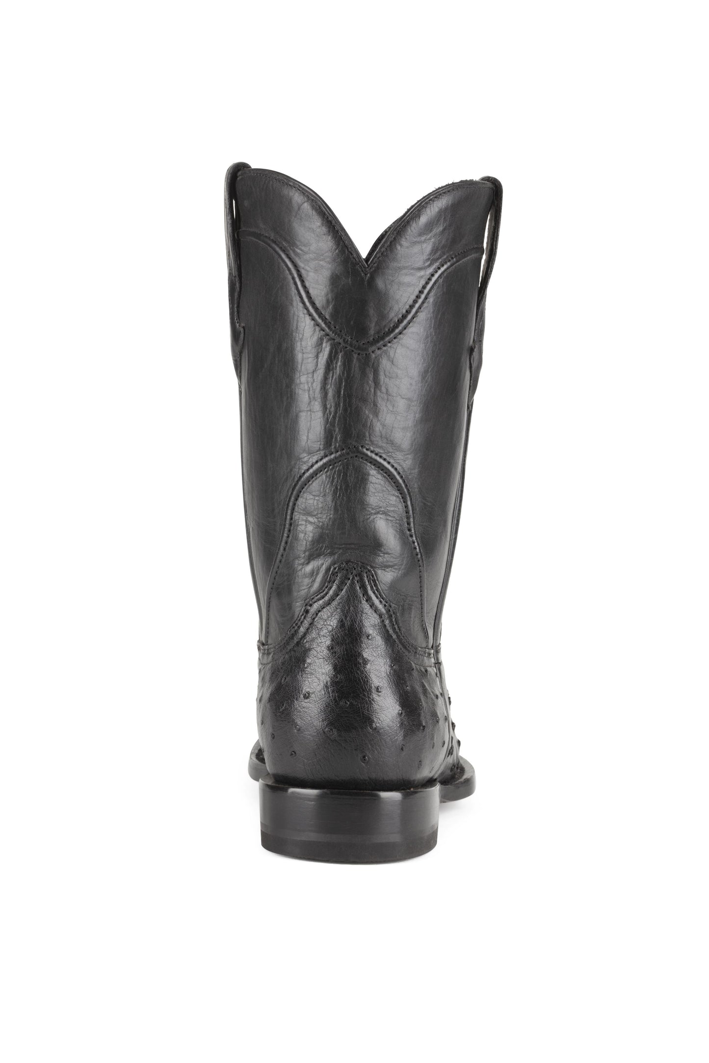 Allens Brand - Full Quill Ostrich - Roper - Black