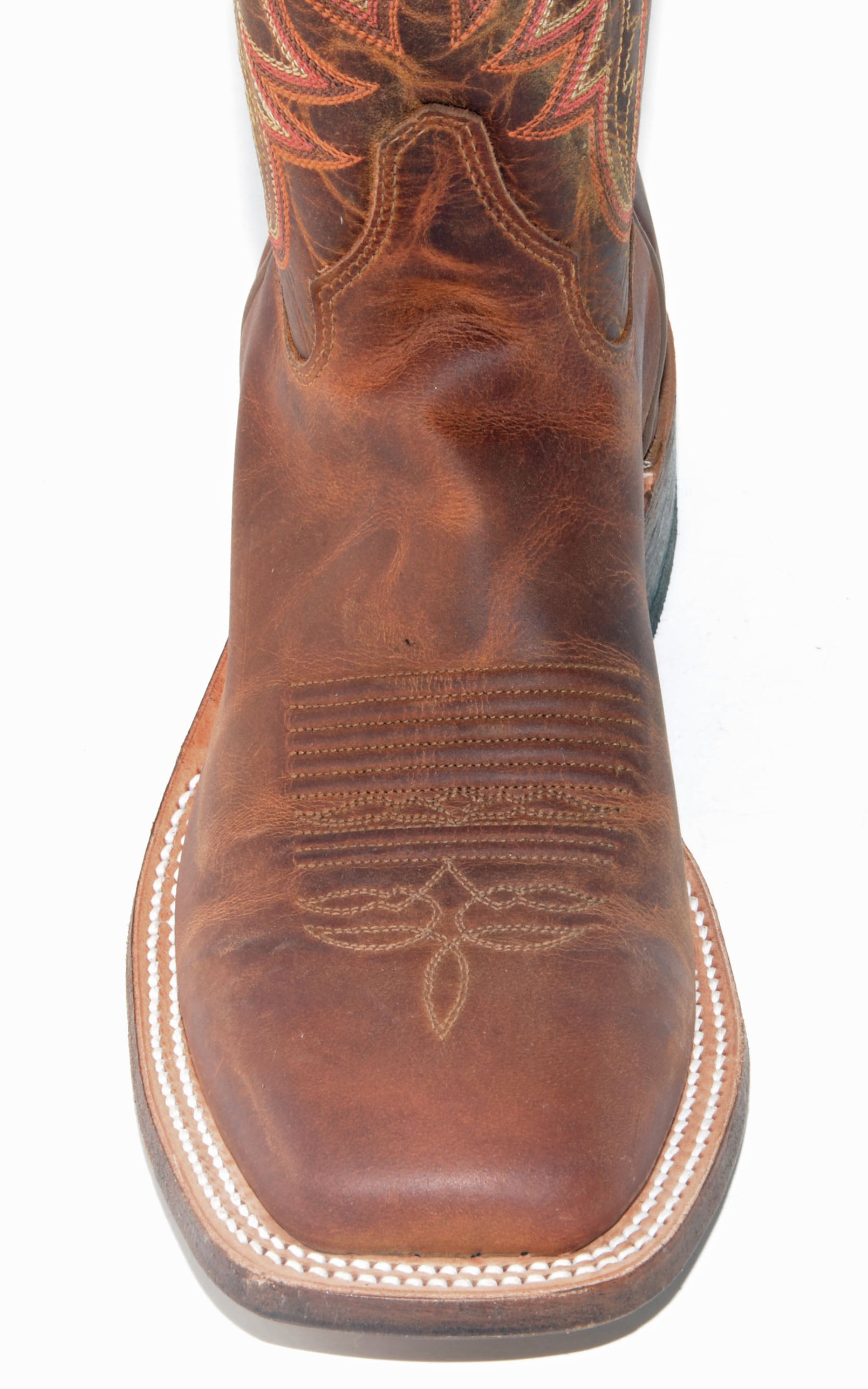 DISTRESSED COGNAC Justin Men s Allens Boots