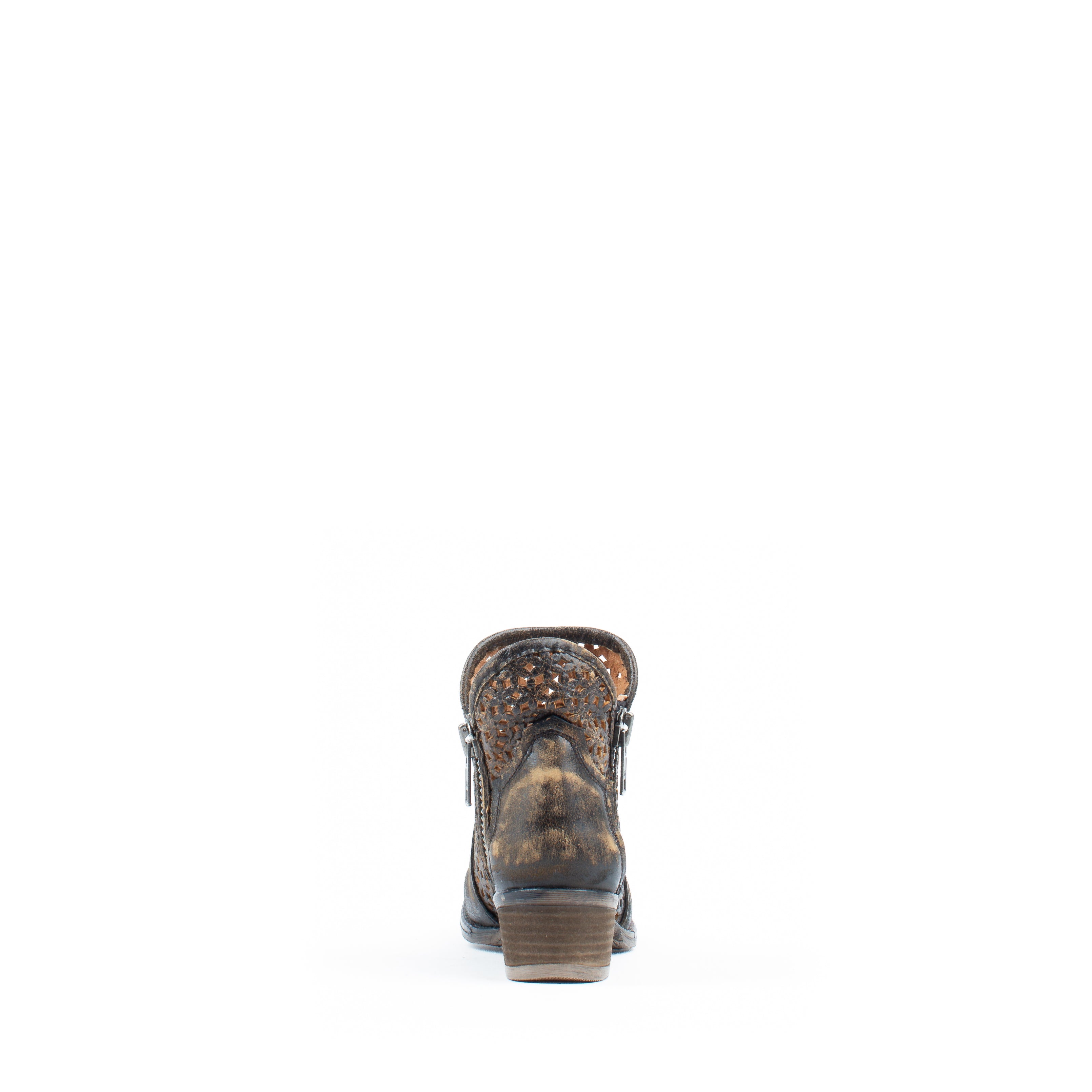 Navy Alligator Shorty Boots with XTOE