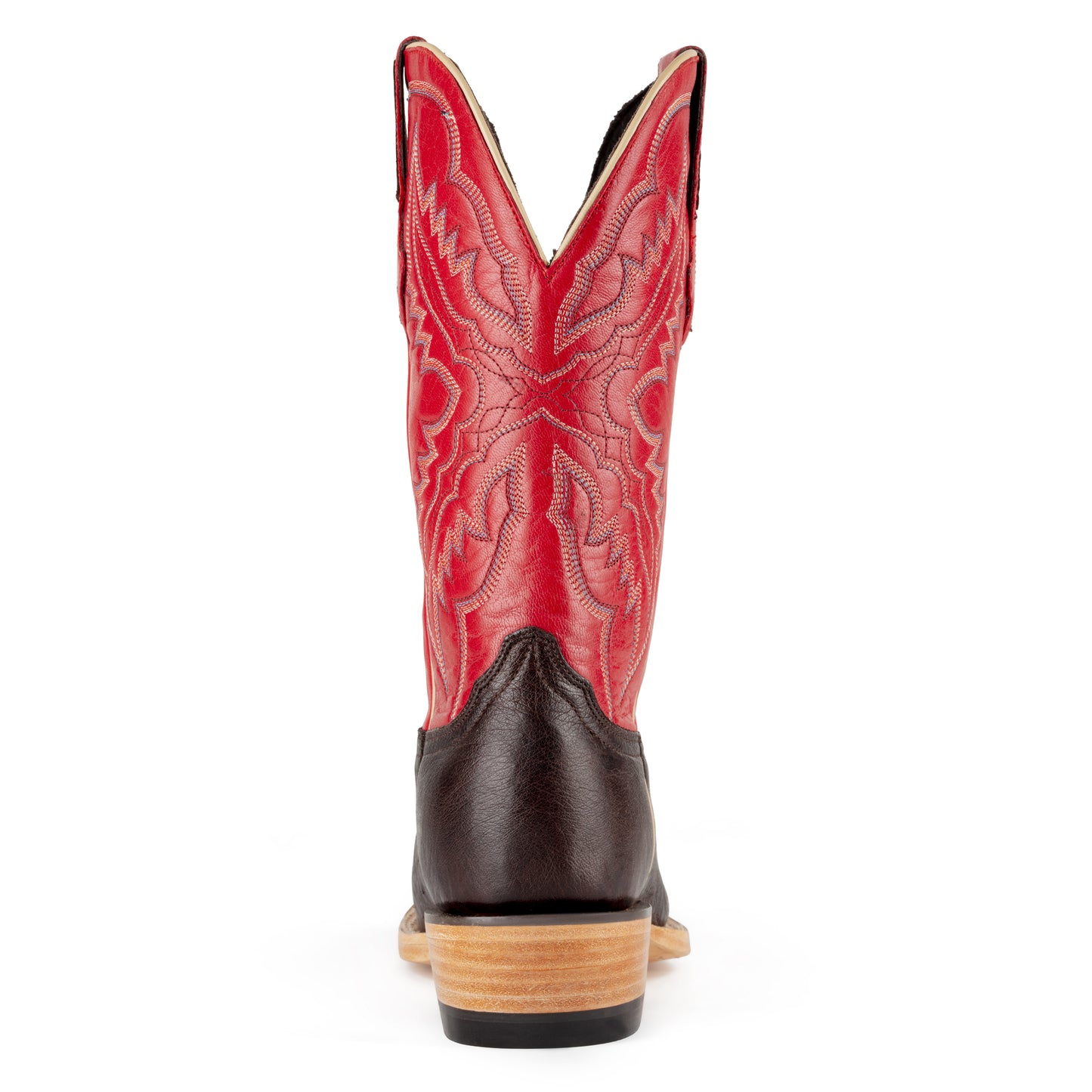 Resistol Boots - Smooth Quill Ostrich - Cutter Toe - Nicotine