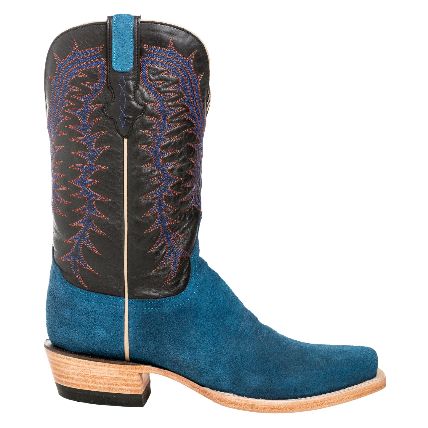 Resistol Boots - Rough Out Suede - Cutter Toe - Navy