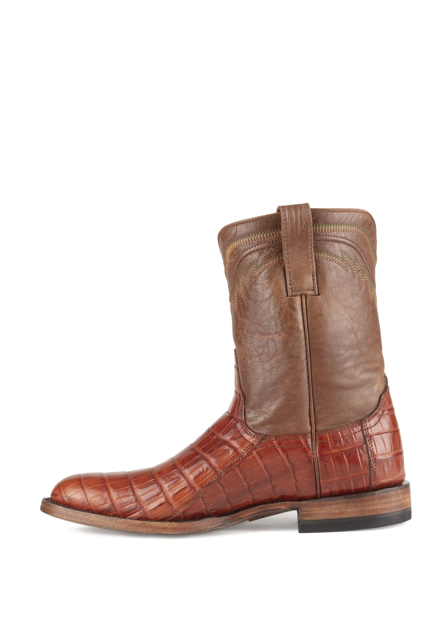 Allens Brand - Nile Belly - Roper - Cognac