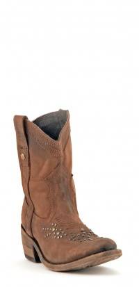 Women's Liberty Black Teccato Choc Acab Boots #LB-71116