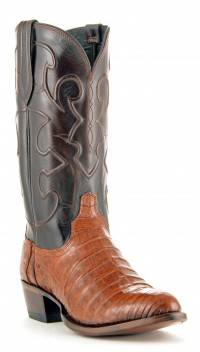 Lucchese - Croc Belly - Tan
